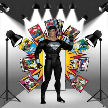 DC Super Powers Superman (Black Suit) Actionfigur – McFarlane 2024 – 13 cm